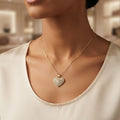 Collana con Ciondolo a Cuore in Strass
