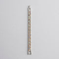 Bracciale Tennis a Doppia Fila con Strass