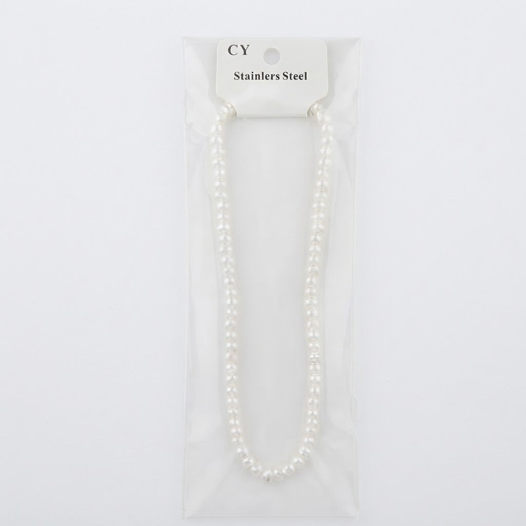 Collana di Perle Sintetiche Classica