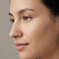 Set 20 Piercing Naso a Cerchio con Sfera Liscia