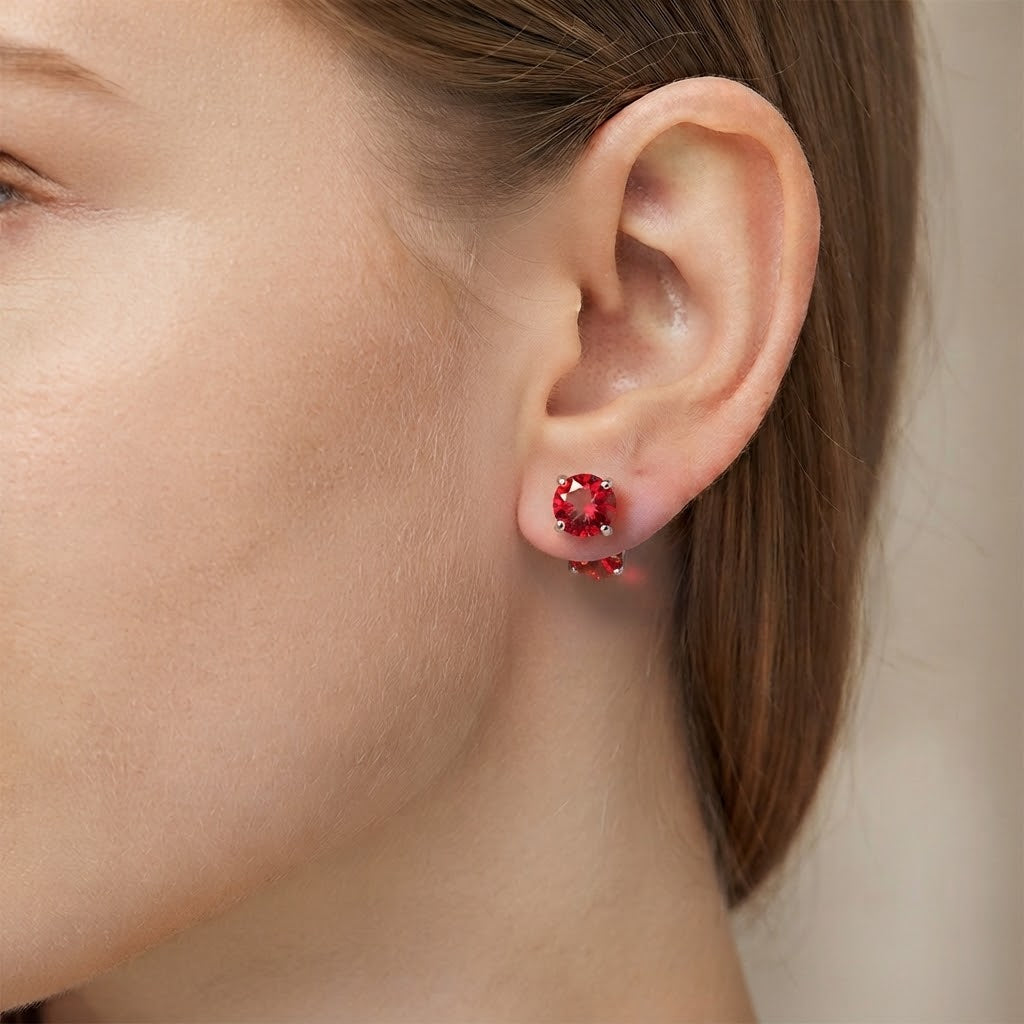 Espositore Orecchini Cubic Zirconia Punto Luce a 6 Colori – Ingrosso 72 pz