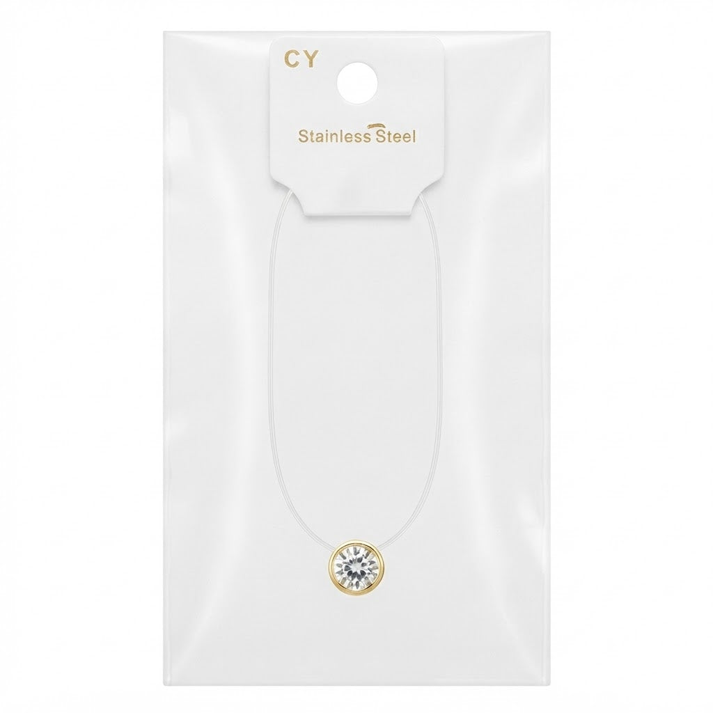 Collana con Ciondolo Solitario