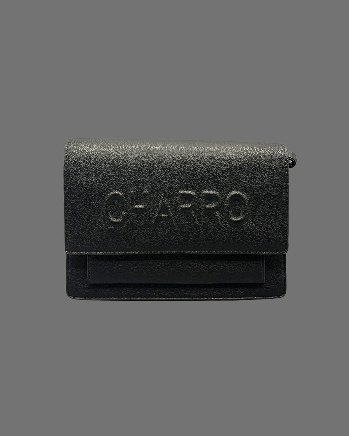 Borsa a Tracolla Charro Nera - Ecopelle Elegante
