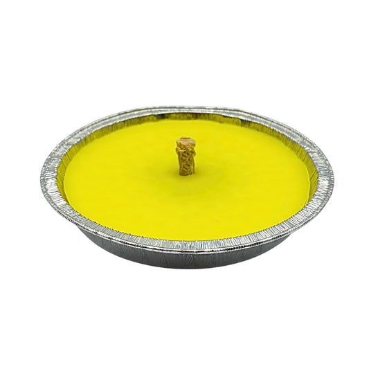 Candela alla Citronella Maxi in Vaschetta a Padella (14 cm) – Antizanzare Extra Durata