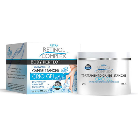 Crio Gel Gambe Stanche Effetto Freddo Tonificante — Retinol Complex Body Perfect 250ml