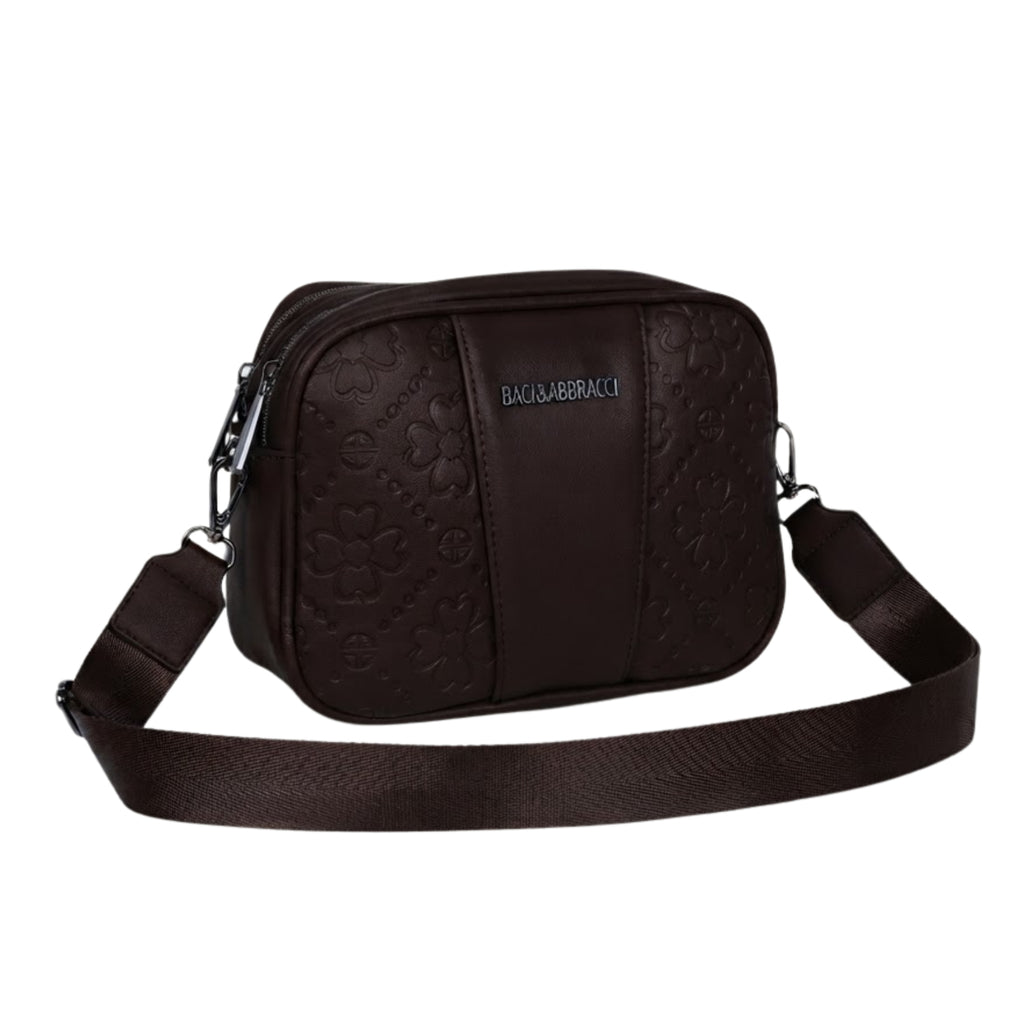 Baci & Abbracci – Camera Bag con Monogramma Floreale