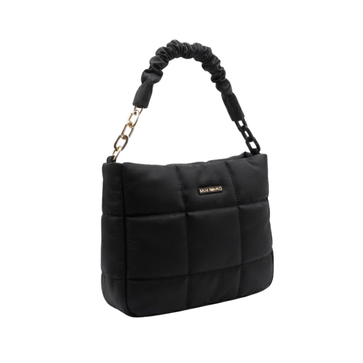 Baci & Abbracci – Borsa Trapuntata Puffer con Manico Arricciato
