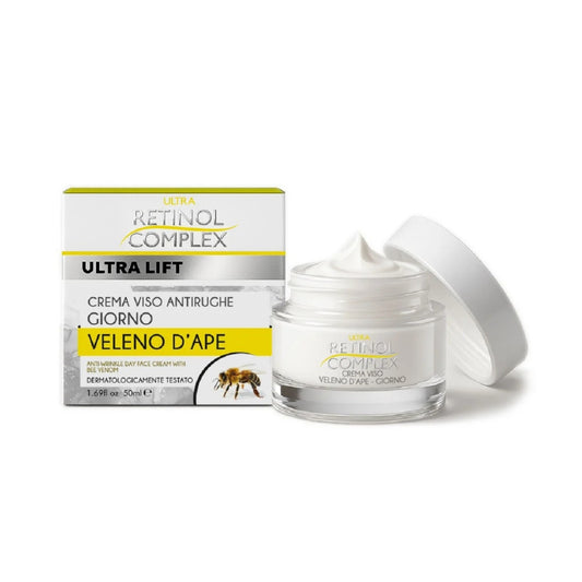 Crema Viso Antirughe Giorno Veleno d'Ape Ultra Lift — Retinol Complex 50ml