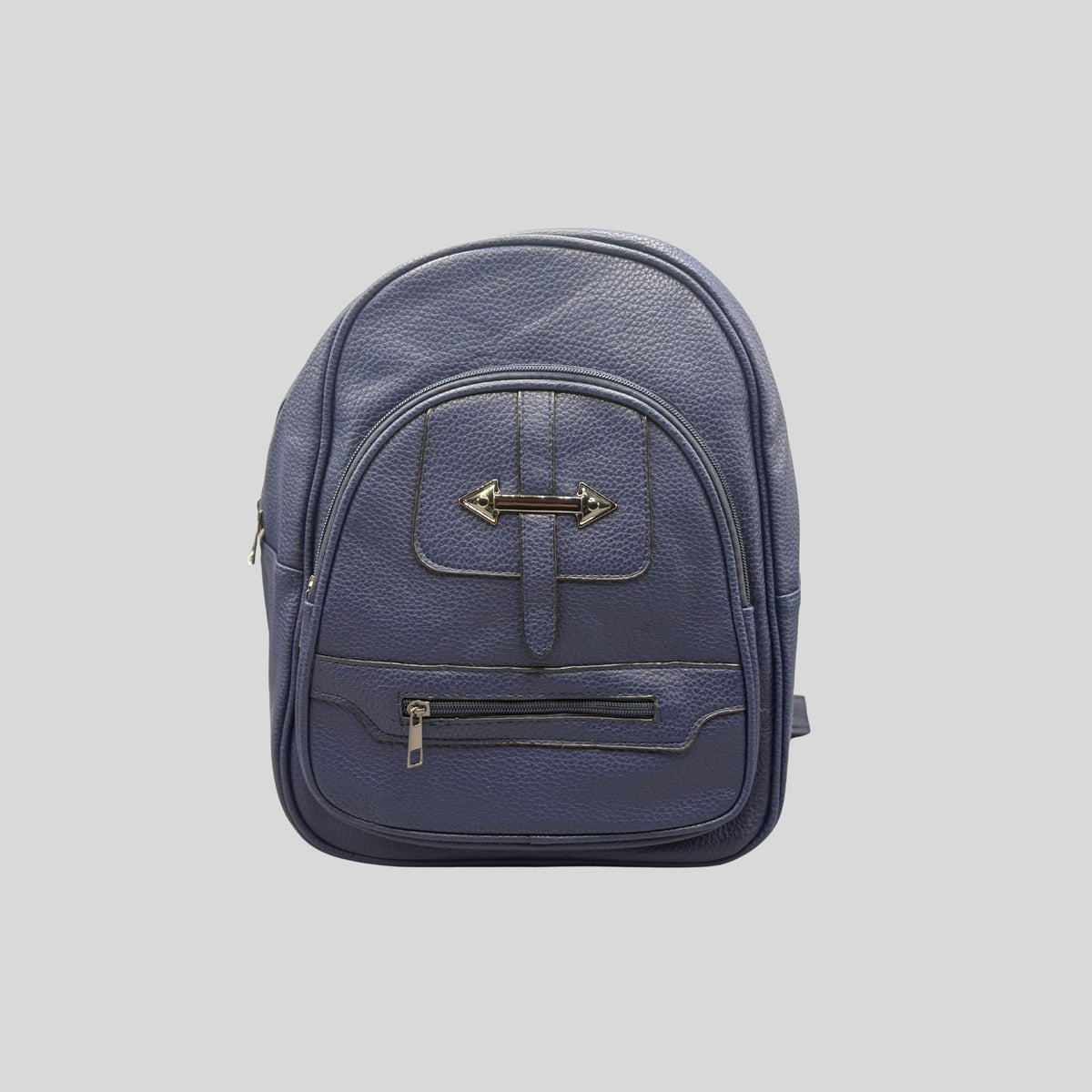 Mini Zaino Donna in Ecopelle Blu