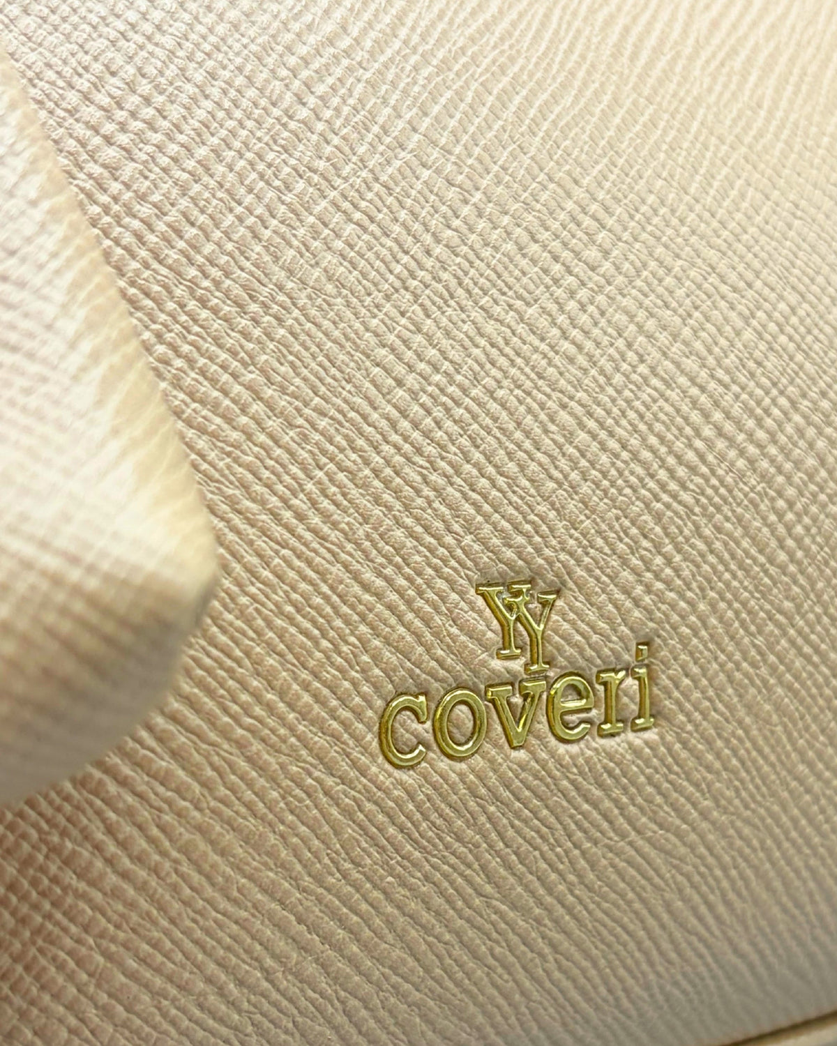 Borsa Coveri beige saffiano con mini bag | Tracolla donna - Donna Italiana