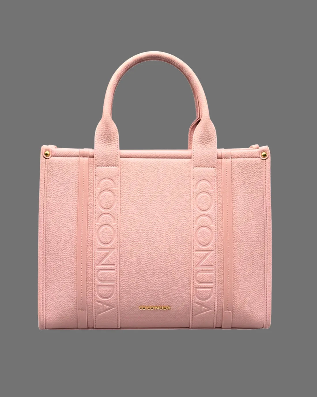 Borsa Donna Coconuda rosa | Tote logo embossed donna