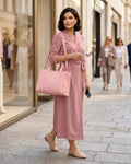 Borsa Donna Coconuda rosa | Tote logo embossed donna