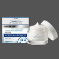 Crema Viso Notte Antirughe Acido Jaluronico Retinol Complex Ultra Lift – Dermatologicamente Testata 50ml Donna Italiana