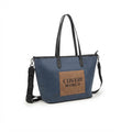 Borsa Shopper Grande con Patch Logo Coveri World