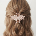Molletta per Capelli con Strass a Farfalla/Foglia