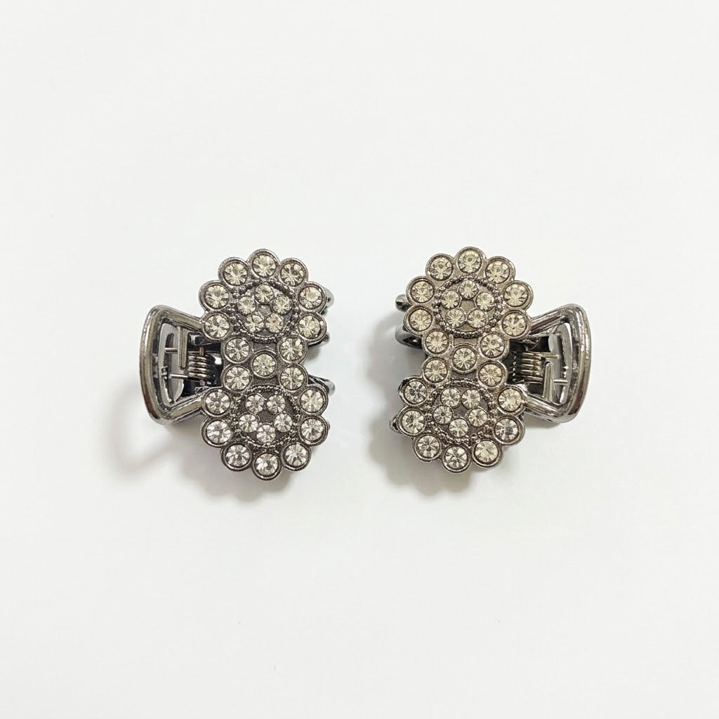 Mini Clip Fermaglio per Capelli con Strass – Ingrosso Bigiotteria